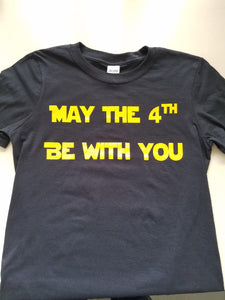 SALE - May the 4th Be With You Unisex (Black)