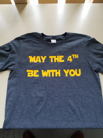 SALE - May the 4th Be With You Unisex (Gray)