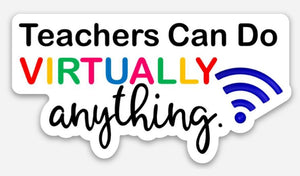 Virtual Teachers Sticker