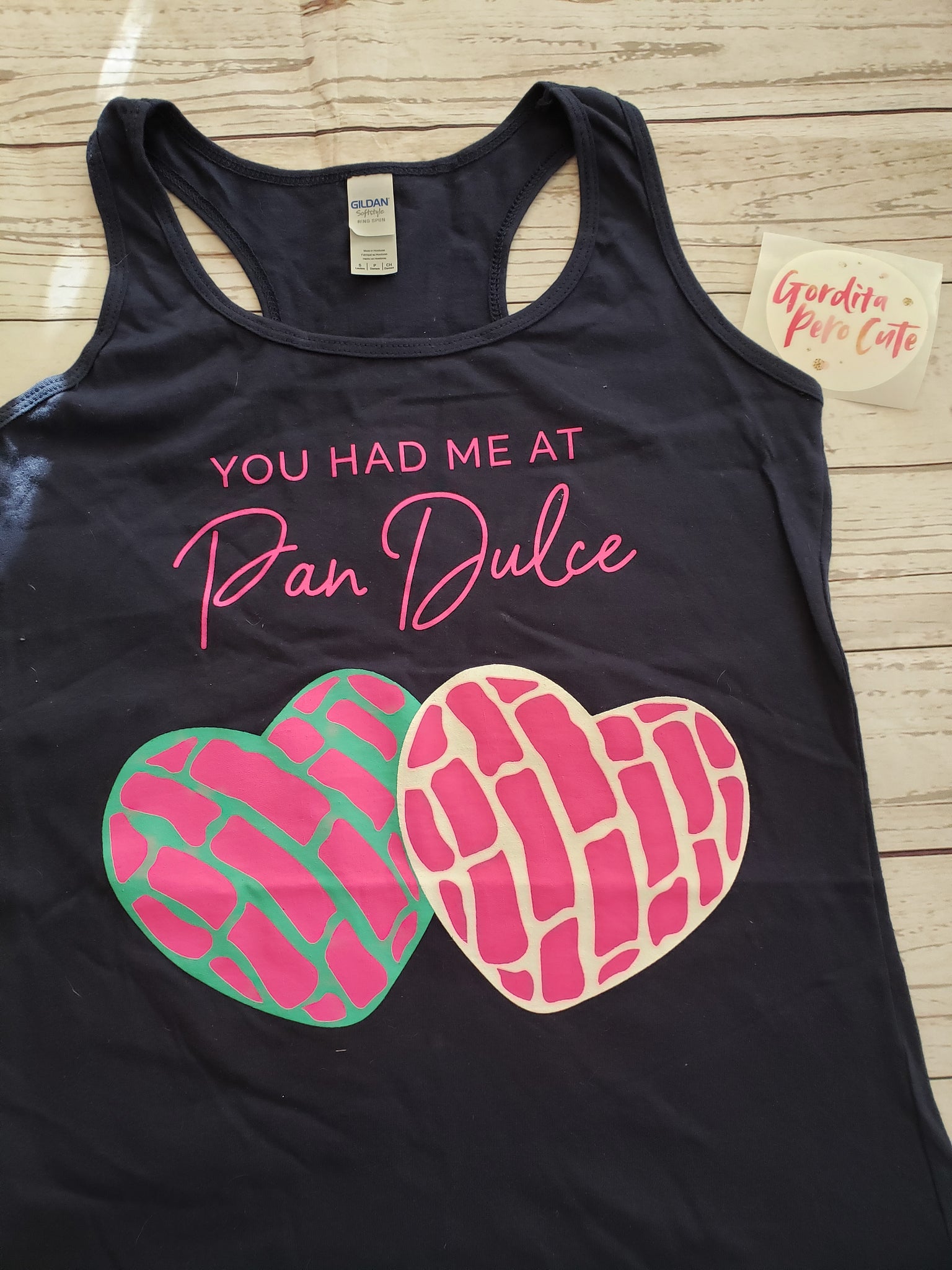 *Navy Blue Tank Tops* - You Had Me at Pan Dulce