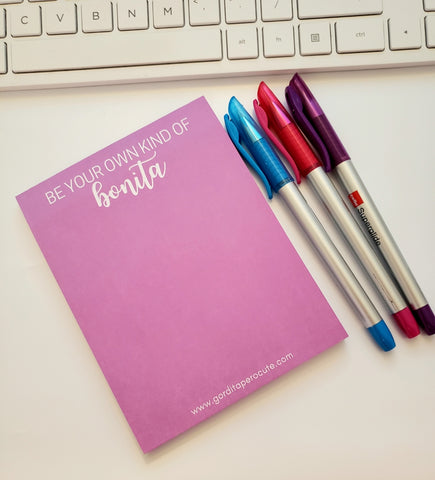Be Your Own Kind of Bonita Notepad