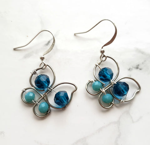 Dainty Butterflies Earrings